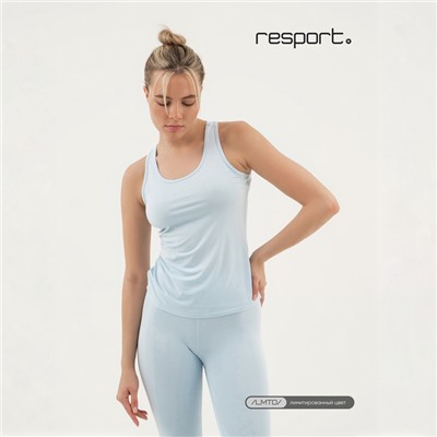 Майка женская базовая Resport, размер 48, голубая