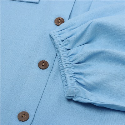 Комбинезон женский Minaku: Casual Collection, голубой размер 48