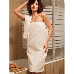 Банные полотенца LoveLife Waffle stone, 2 шт.: 100×150, 50×100 см, хлопок 100%