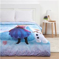 Пододеяльник 1.5-спальный «Этель. Принцессы и снеговик», 143×215 см, поплин