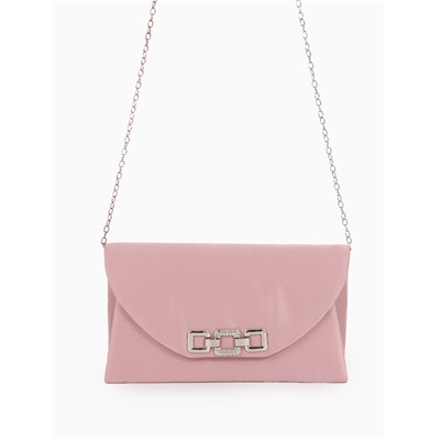 УЦЕНКА Сумка-клатч вечерняя на магните, 24×5×13 см, розовая