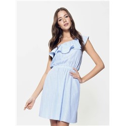 Платья CONTE LPL 930 Эффектное платье на одно плечо с воланом