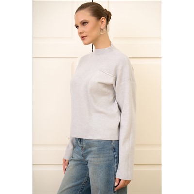 Пуловер Сара (серый)