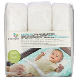 Summer Infant, водонепроницаемые пеленки, 3 шт.