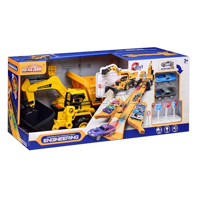 Машина-Катапульта "Экскаватор/Грейдер" в коробке