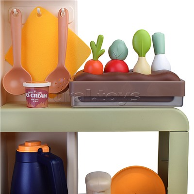 Игровой набор кухня "Modern Kitchen" (свет, звук, слив воды) в коробке