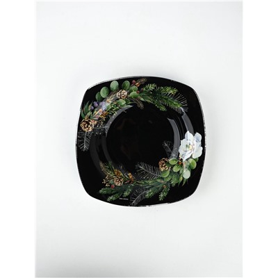 Тарелка суповая новогодняя «Зимние истории», 20×20 см