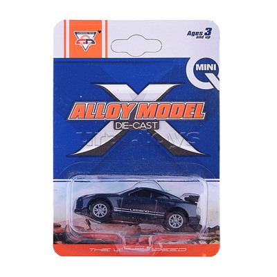 Машина "Кто круче" металл. на листе