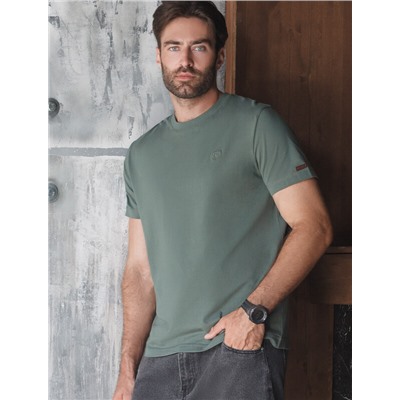 Футболка из премиального хлопка с эластаном