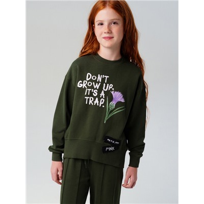 Толстовка трикотажная для девочек