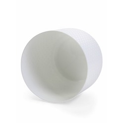 Кашпо для цветов «Клевер», 4.5 л, d=20 см, h=18 см, пластик, белый