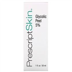 PrescriptSkin, Пилинг с гликолевой кислотой 5%, 30 мл (1 жидкая унция)