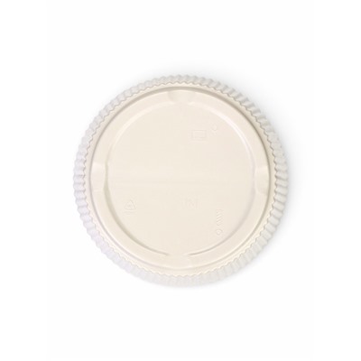 Кашпо для цветов «Стрип», 30 л, d=39 см, h=37 см, пластиковое, со вставкой, бежевое