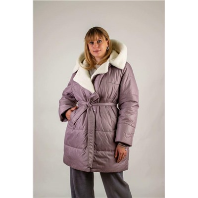 Куртка верблюжья шерсть, арт 302 (Бежевый)