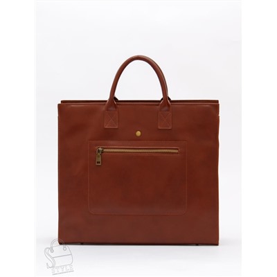 Сумка женская кожаная 5001VG brown Vitelli Grassi