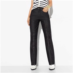 Джинсы с молнией по всей штанине, Bergamo (dark grey)