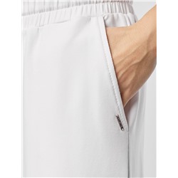 Прямые брюки из тонкого премиального футера с эластаном