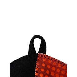 Шапка для бани и сауны «Лучше пузо от пива, чем горб от работы!», полиэфир