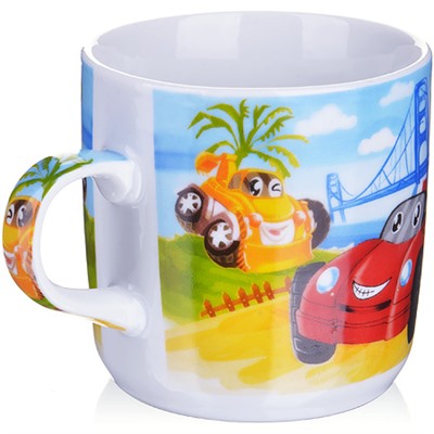 27719 Кружка детская фарфор 230 мл LR (х48)