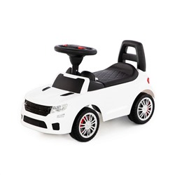 Полесье Каталка-автомобиль "SuperCar" №6 со звуковым сигналом (белая)