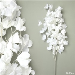 Цветок искусственный БЕЛЫЙ 95 см / ZHQ-22 /уп 20/200/