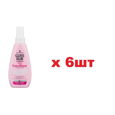 Gliss Kur Бьюти-Молочко для волос и кожи головы блеск 6шт