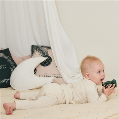 Костюм детский (штанишки, кофточка) «Крошка Я. Новогодние игрушки», рост 68-74 см