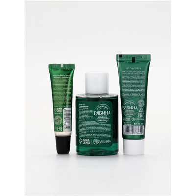 Новогодний подарочный набор косметики в мешке, зимний лес, URAL LAB