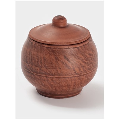 Горшочек для запекания «Гладкий», 300 мл, красная глина