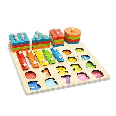 Игра развивающая 4 в 1 "Обучайся"