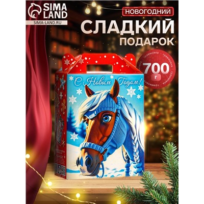 Сладкий новогодний подарок «Морозная прогулка», детский, 700 г