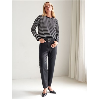 Джемпер из премиального хлопка с эластаном