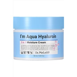 Dr.MeLoSo Крем для лица с гиалуроновой кислотой / I'm Aqua Hyaluron 3 in 1 Moisture Cream, 120 мл KRISTALLER, 1111187