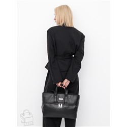 Сумка женская кожаная 1015C black Polina&Eiterou