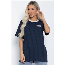 Футболка Ника (синяя) Б12452-7