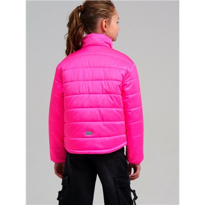 Куртка текстильная с полиуретановым покрытием для девочек