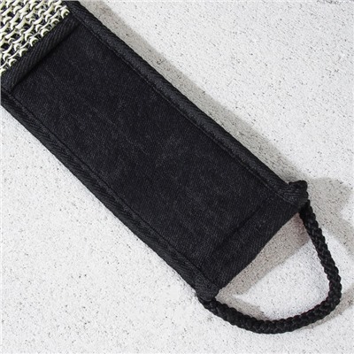 Подарочный набор косметики «Крутой мужик», гель для душа во флаконе канистры 300 мл и мочалка для тела, аромат древесный с пряными нотами, HARD LINE