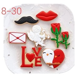 Набор форм для печенья "LOVE"