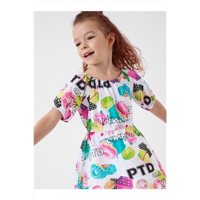Платье трикотажное для девочек PLAYTODAY, 1240209