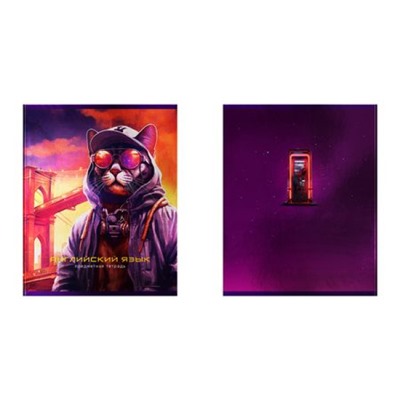 Тетрадь  48л "Мир будущего-Английский язык" со справ. материалом 56344 BG