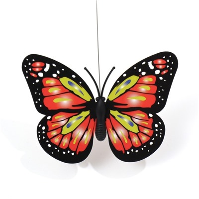 Интерактивная игрушка-дразнилка для кошек «Бабочка»