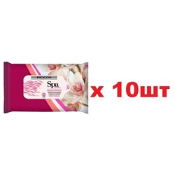 Салфетки влажные SPA Aroma 15шт Нежная орхидея 10шт