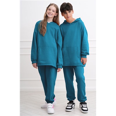 Детский костюм оверсайз из футера трехнитки Happyfox