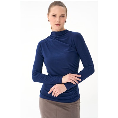 Лонгслив Нора (черника)