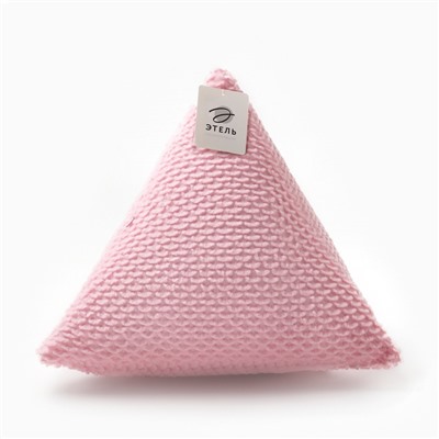 Подушка декоративная «Этель. Треугольник», d=40 см, розовая