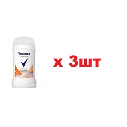 Rexona Дезодорант Стик 40мл Workout 3шт