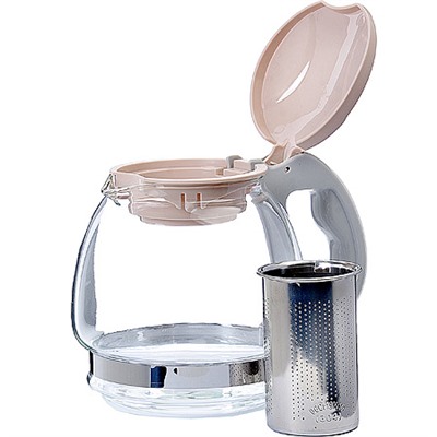 29717 Чайник заварочный абри1,5 л стекло MB(х24)