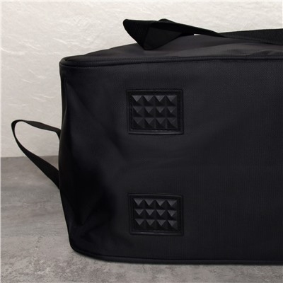 Сумка дорожная 40х22х31 см / BAG-65721/1 /уп 30/черная