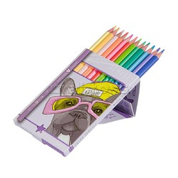 Карандаши цветные "Easycolor" пастельные, 12 цв.