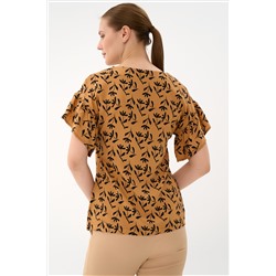 Блузка Кимоно (карамель)